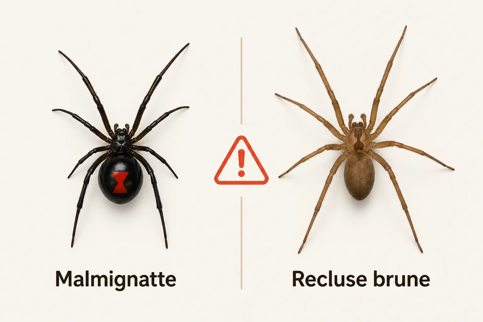 Faut-il craindre une araignée venimeuse en France ? La réponse courte
