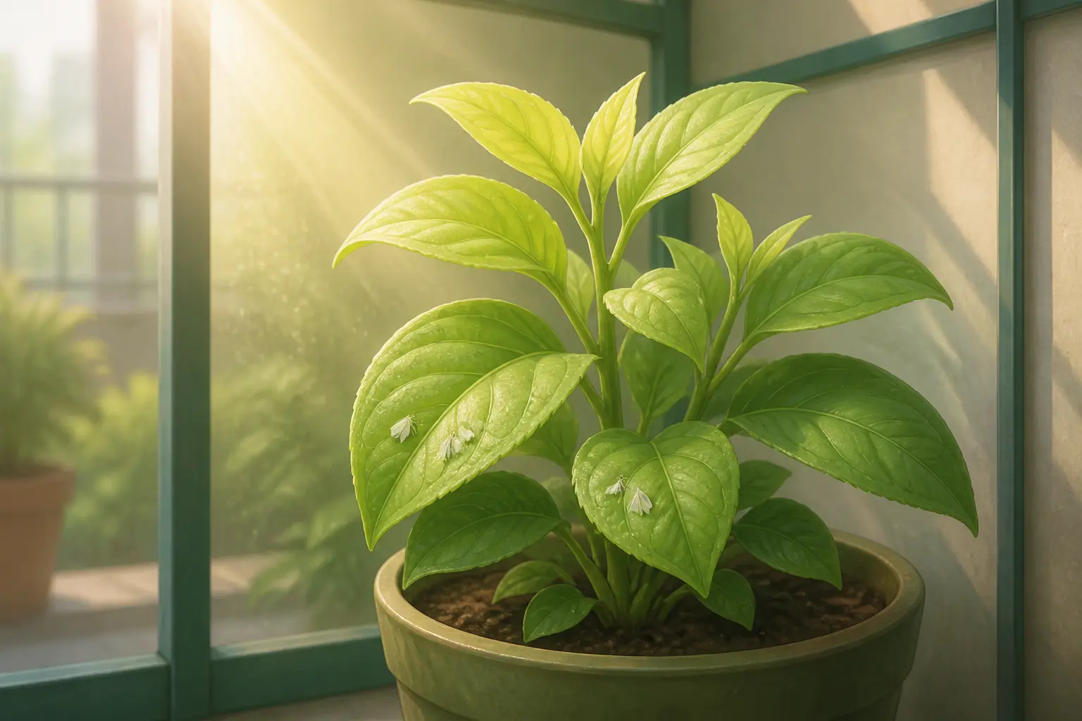 Pourquoi ces petits insectes blancs arrivent sur vos plantes ?