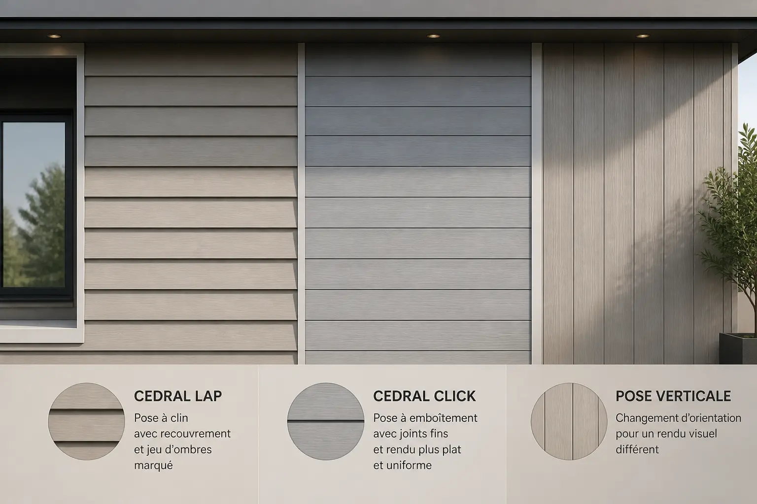 Lap ou Click : quelle lame choisir selon votre façade ?