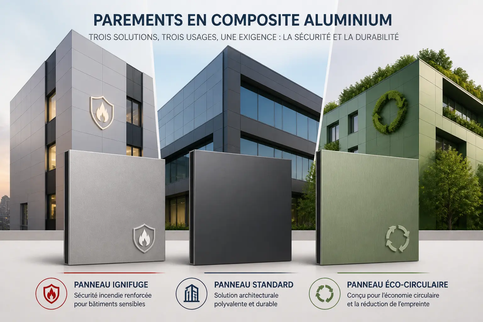 Gammes, feu et alternatives : le bon choix dépend du bâtiment