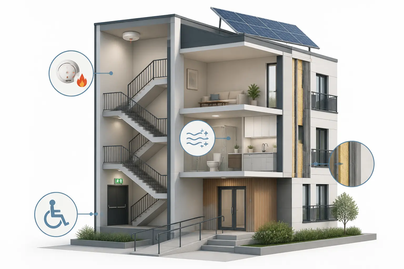 Ce que ce texte encadre dans un logement ou un immeuble