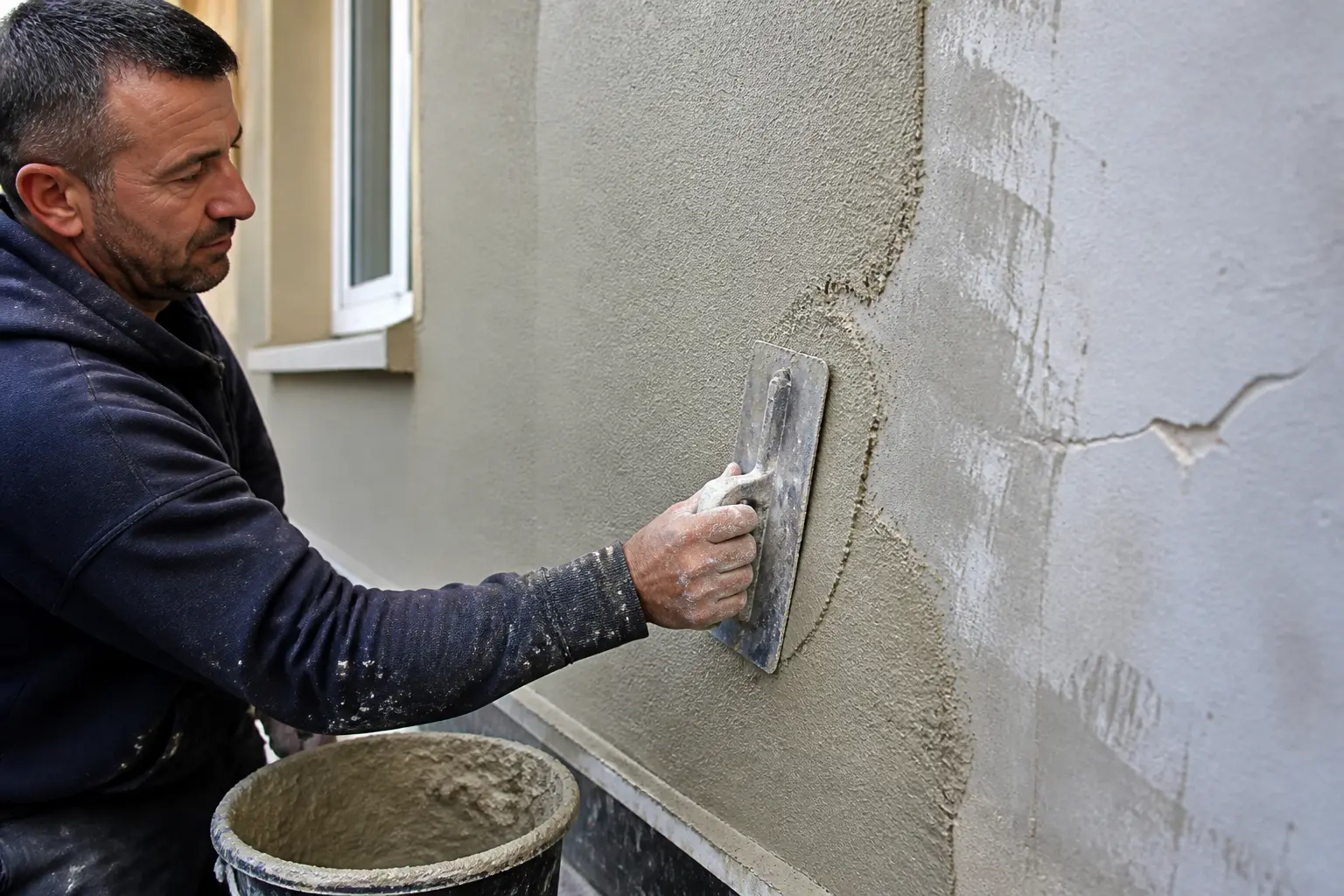 Comment appliquer un crépi extérieur étape par étape sans rater l’adhérence