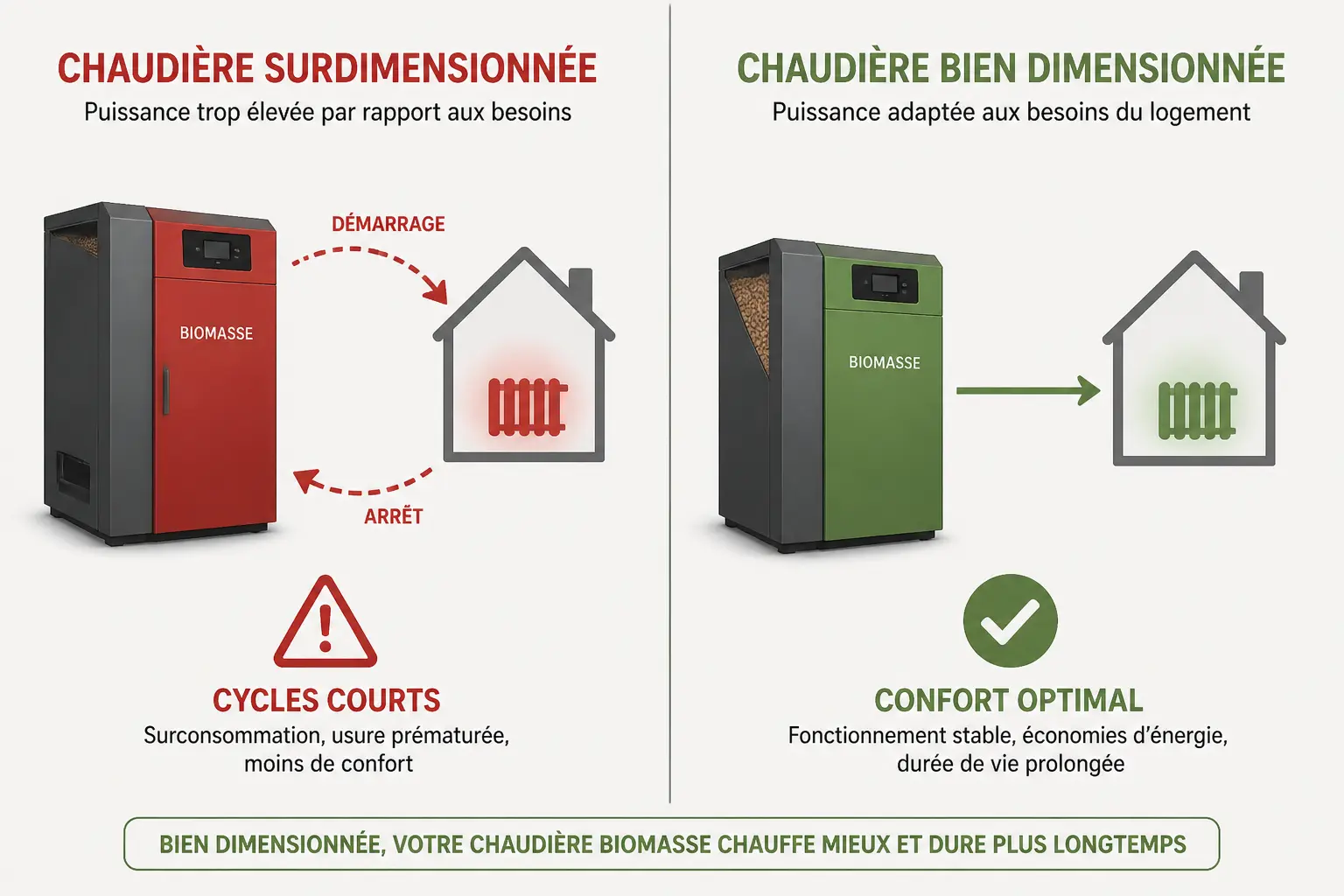 Choisir le bon équipement sans se tromper de puissance